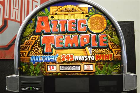 Aztec temple slot machine